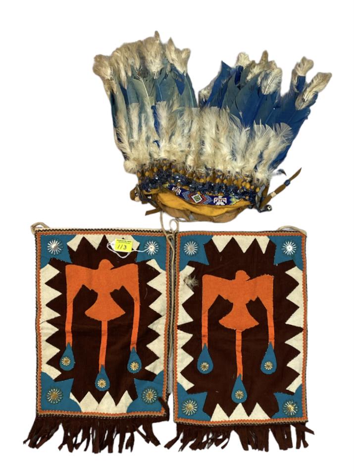 VINTAGE NATIVE AMERICAN INDIAN CIRCUS WARDROBE (1 of 1)