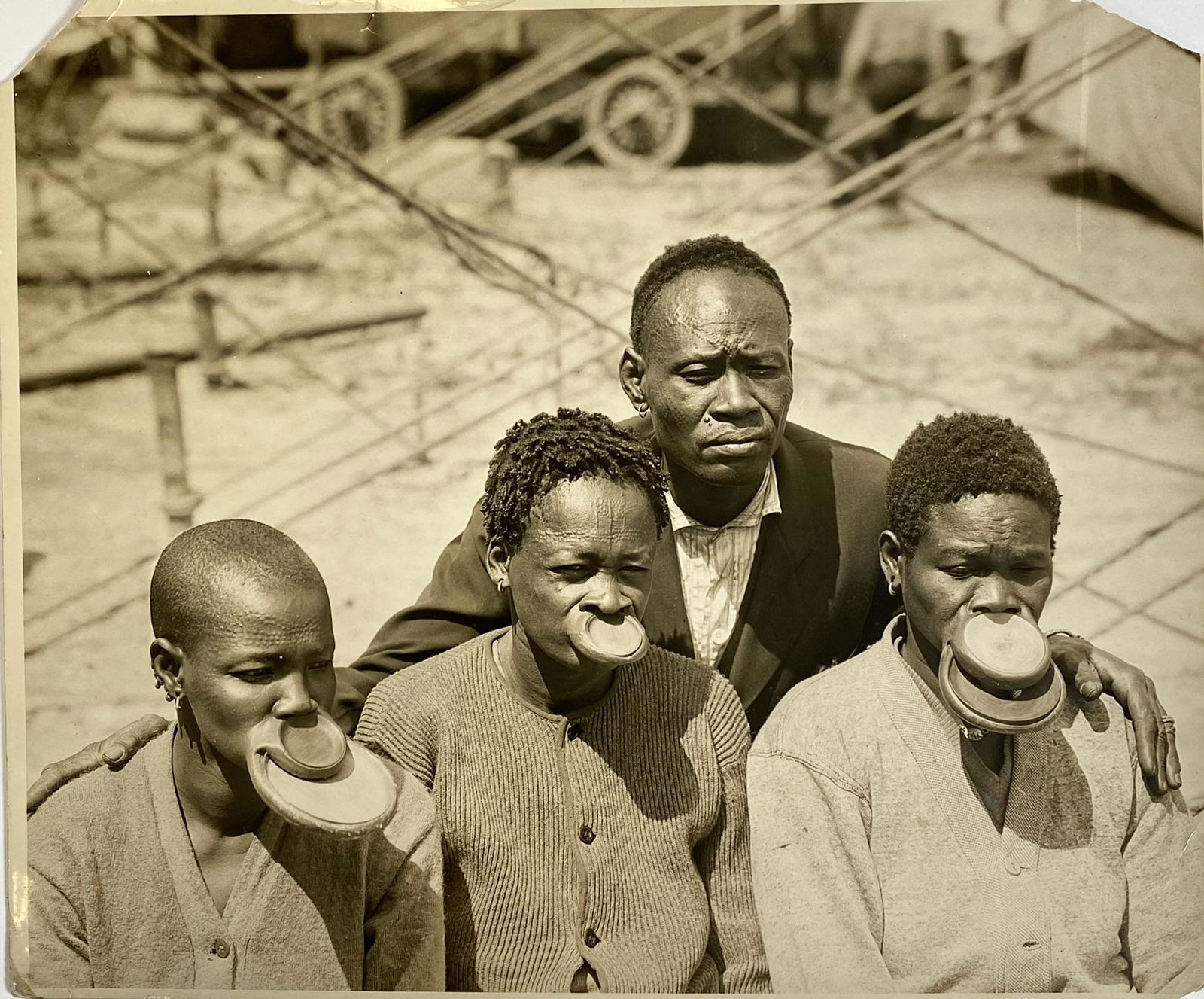 UBANGI SAVAGES CIRCUS PHOTOGRAPH (1 of 1)