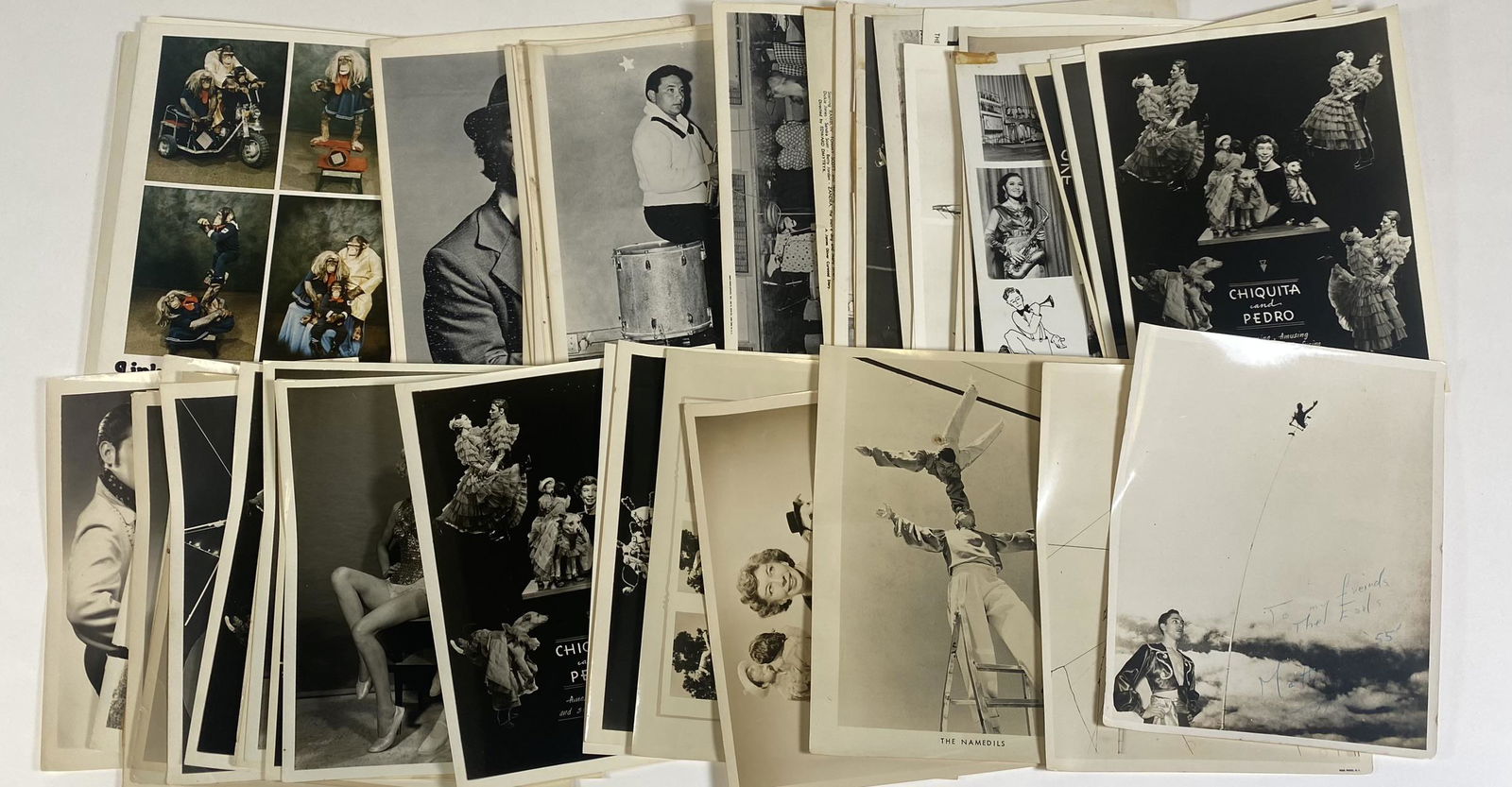 COLLECTION OF CIRCUS PROMOTIONAL PHOTOGRAPHS (1 of 1)
