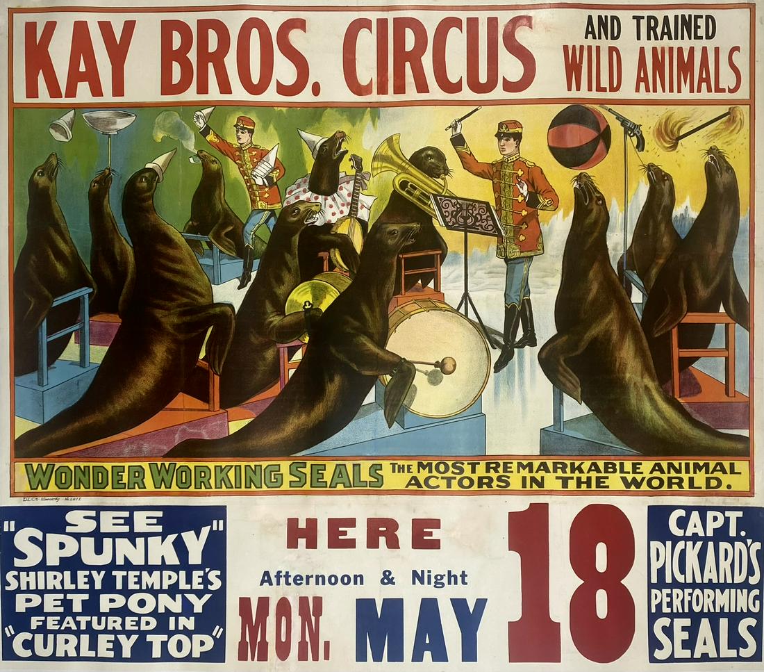 KAY BROS. CIRCUS POSTER (1 of 1)