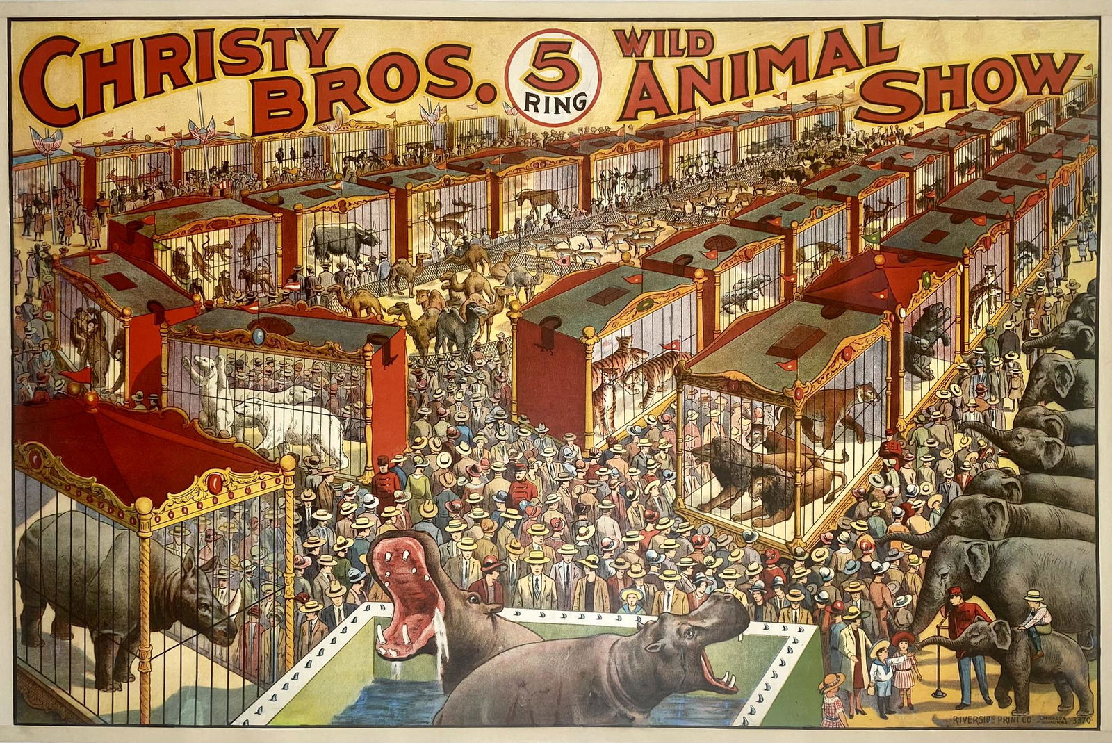 CHRISTY BROS. CIRCUS POSTER (1 of 1)