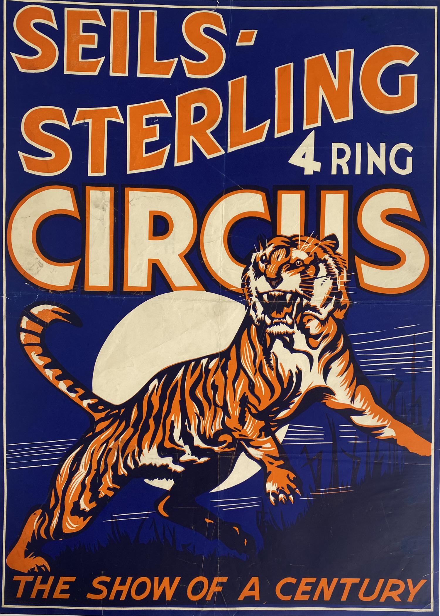 SEILS STERLING CIRCUS POSTER (1 of 1)