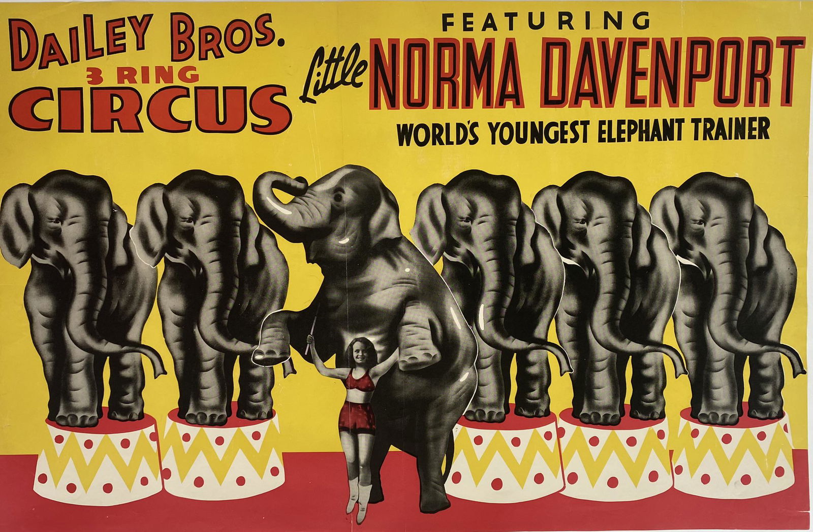 DAILEY BROS. CIRCUS POSTER (1 of 1)