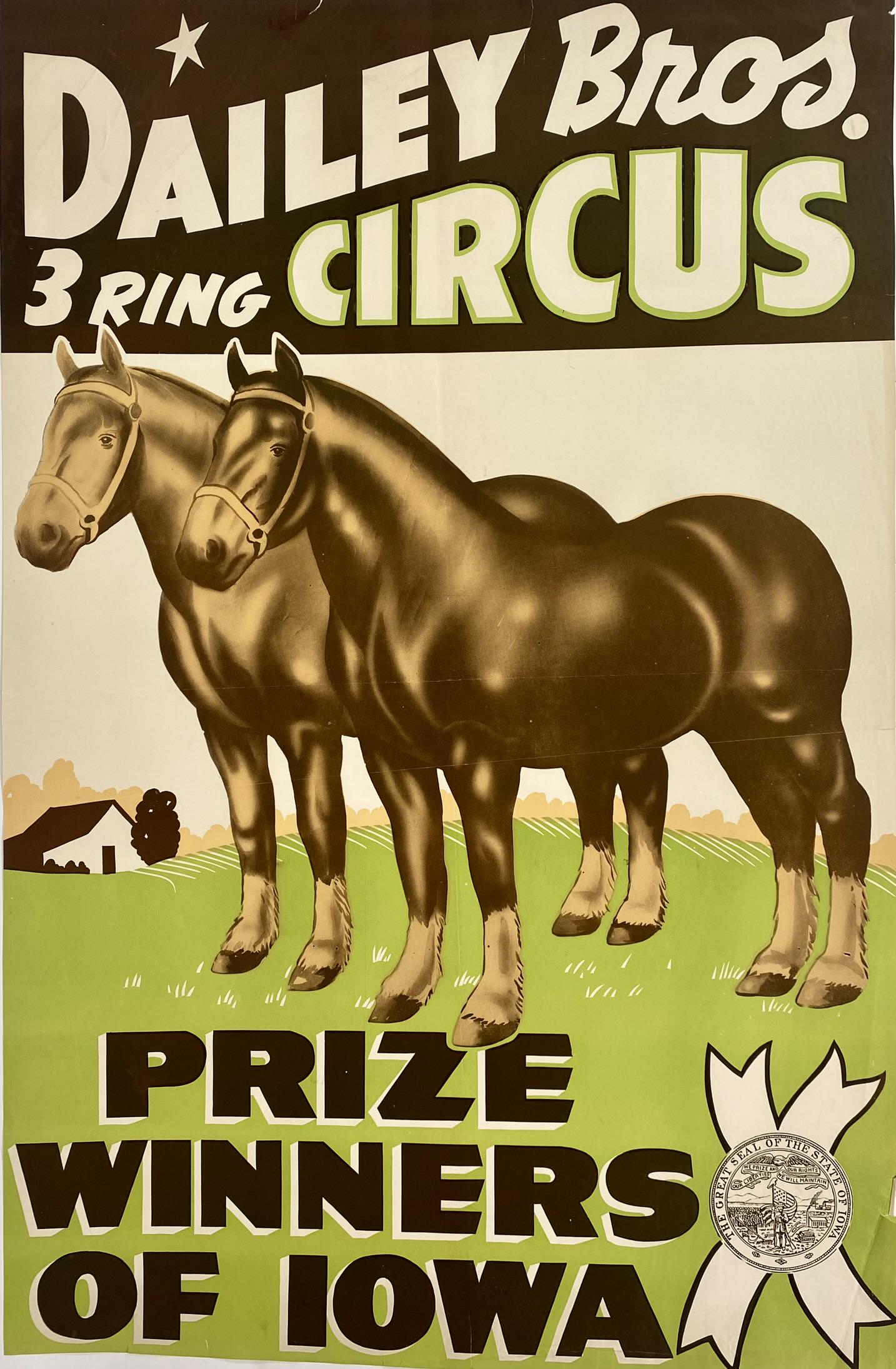 DAILEY BROS. CIRCUS POSTER (1 of 1)