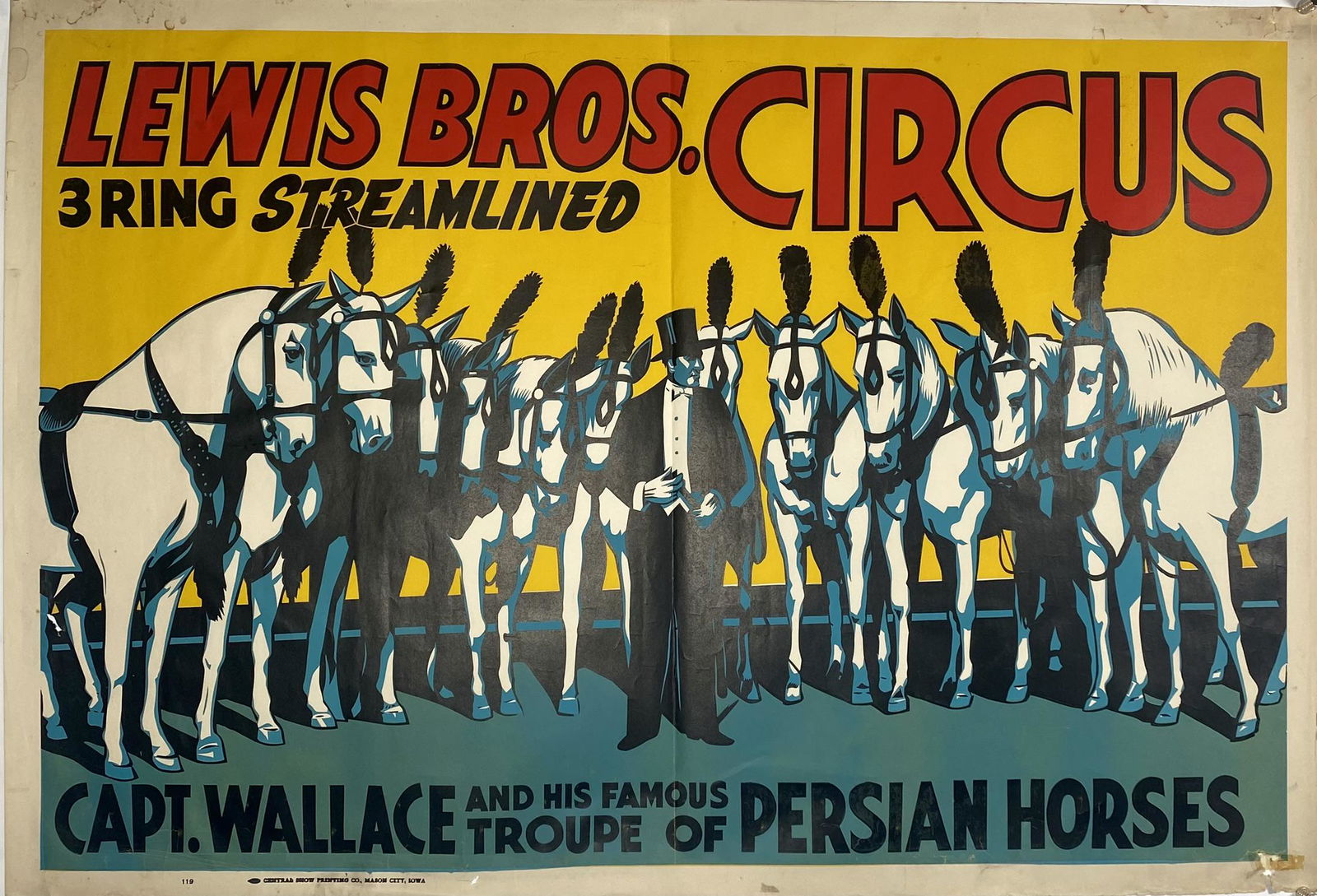 LEWIS BROS. CIRCUS POSTER (1 of 1)