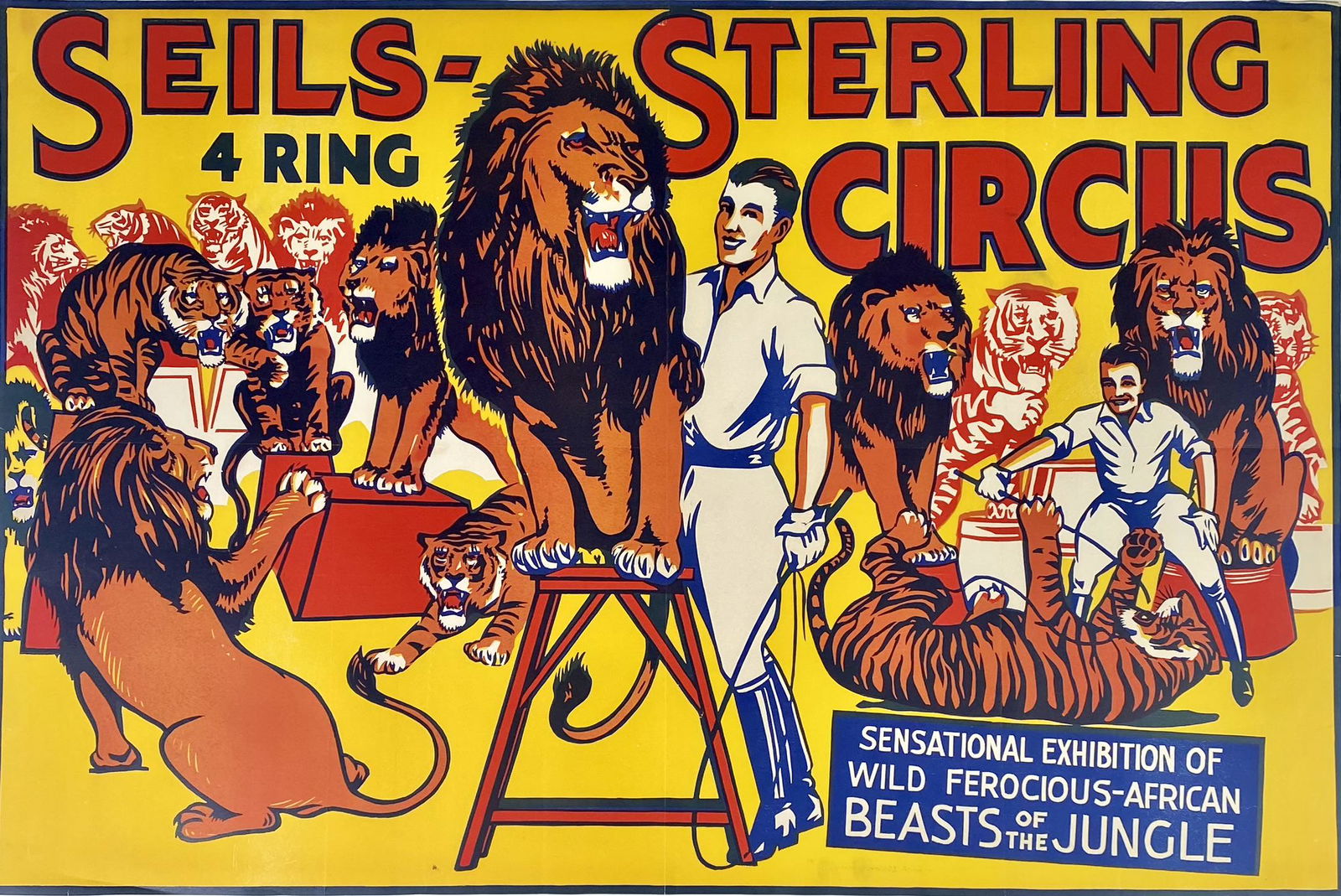 SEILS STERLING CIRCUS POSTER (1 of 1)