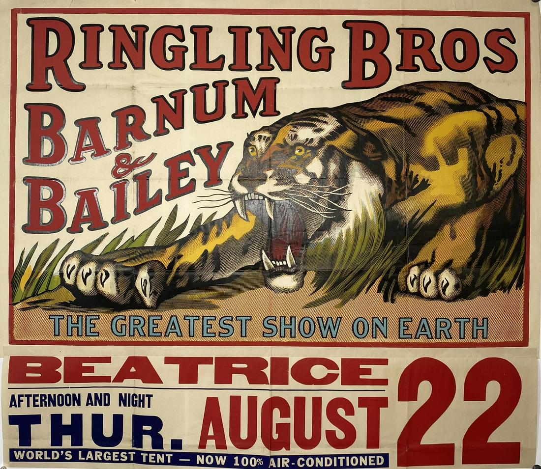 RINGLING BROS. BARNUM & BAILEY CIRCUS POSTER (1 of 1)