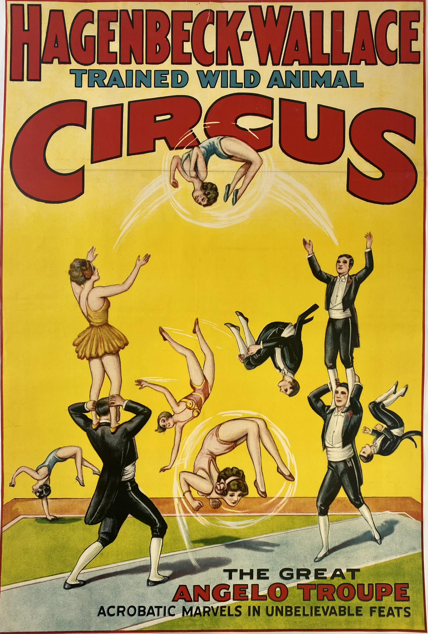 HAGENBECK WALLACE CIRCUS POSTER (1 of 1)