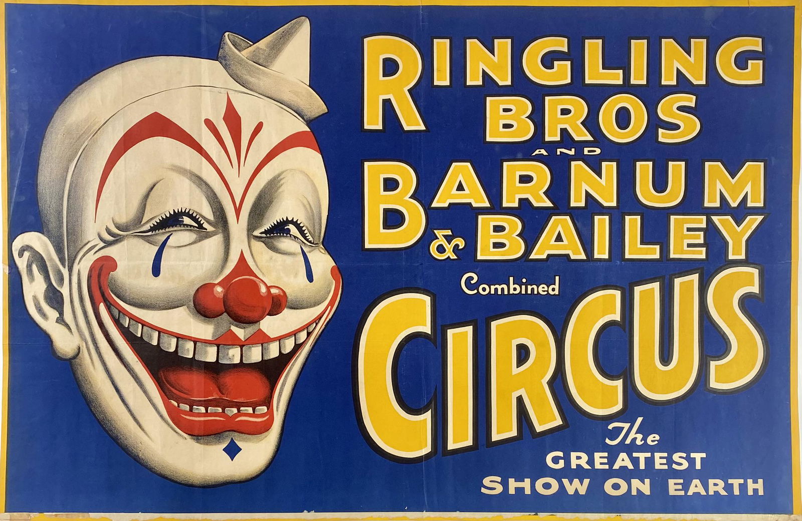 RINGLING BROS. BARNUM & BAILEY CIRCUS POSTER (1 of 1)