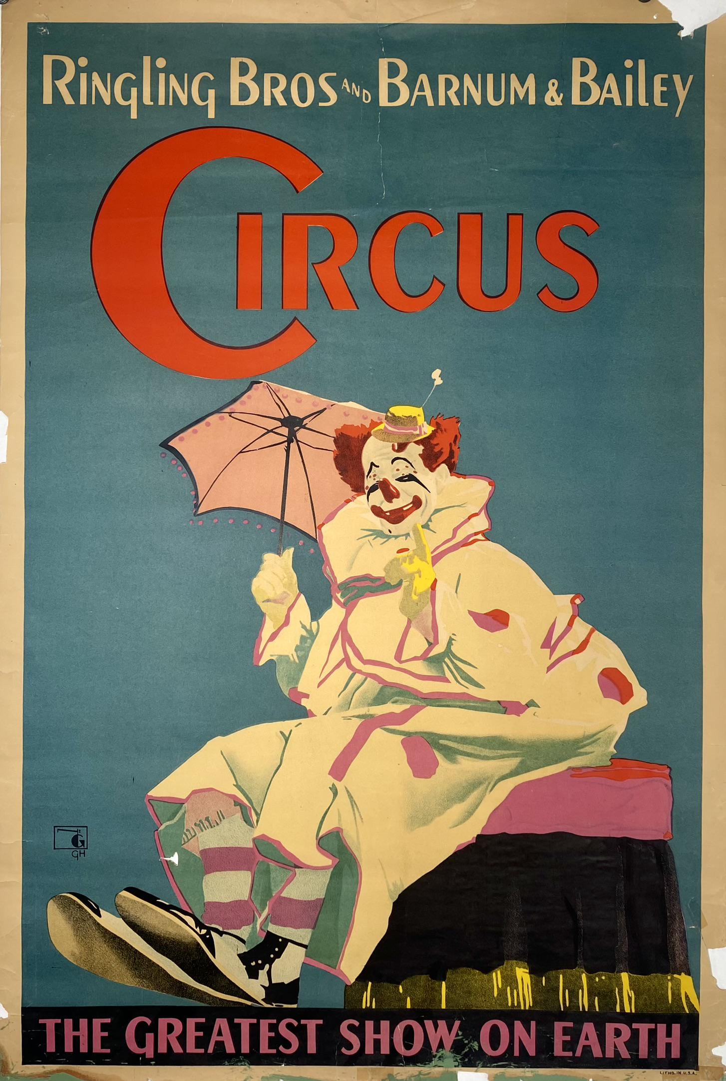 RINGLING BROS. BARNUM & BAILEY CIRCUS POSTER (1 of 1)