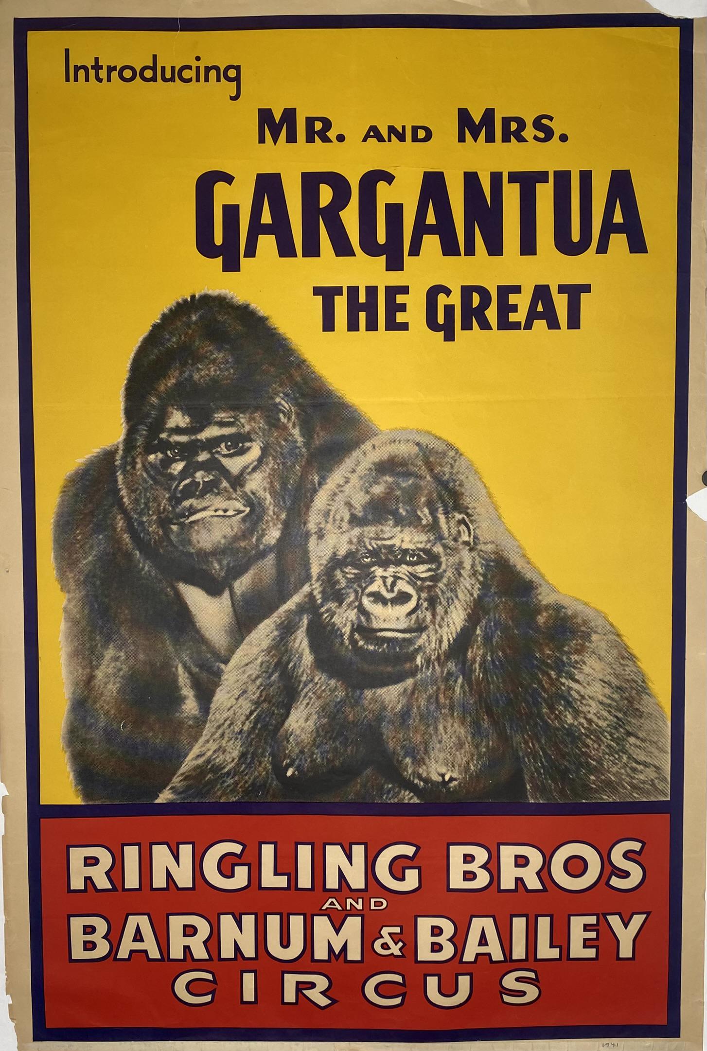 RINGLING BROS. BARNUM & BAILEY CIRCUS POSTER (1 of 1)