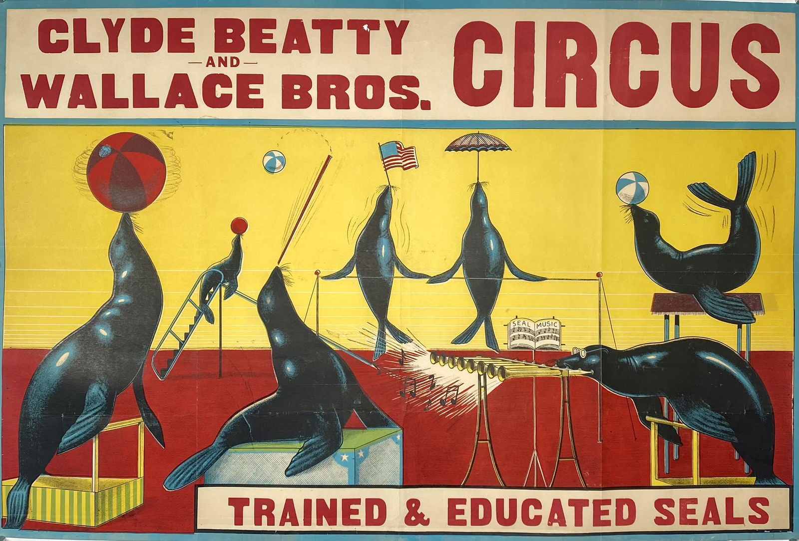 BEATTY WALLACE CIRCUS POSTER (1 of 1)