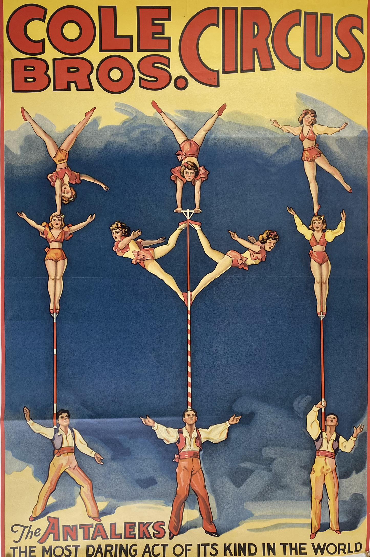 COLE BROS. CIRCUS POSTER (1 of 1)