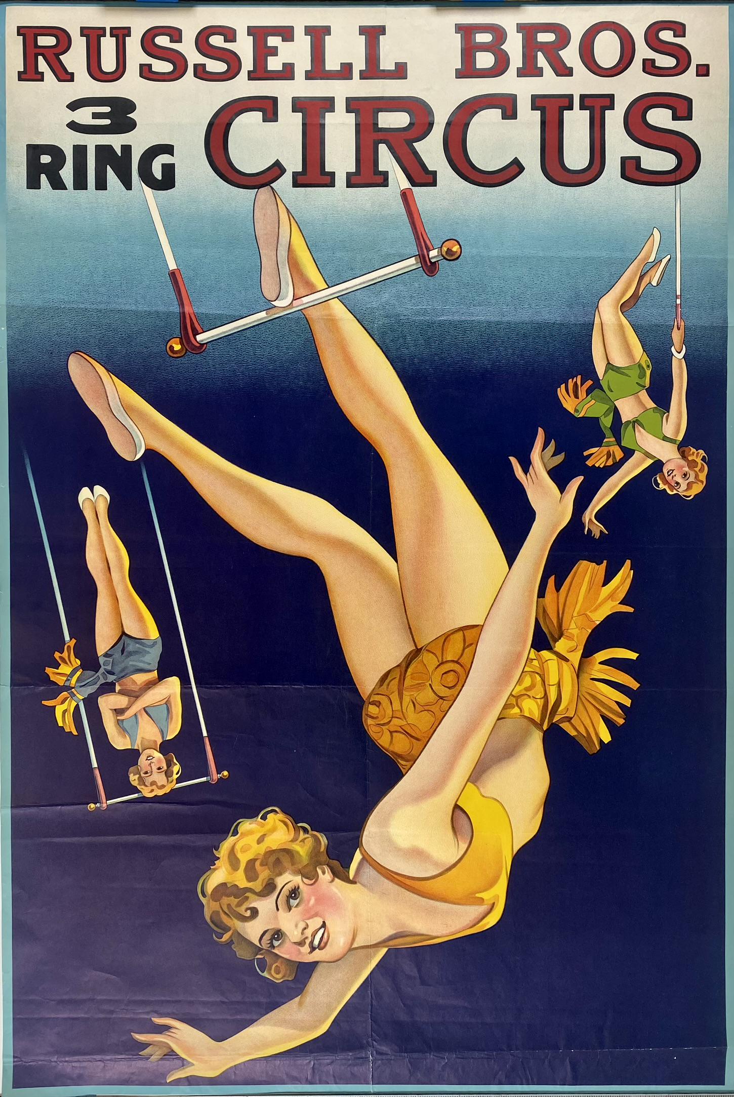 RUSSELL BROS. CIRCUS POSTER (1 of 1)