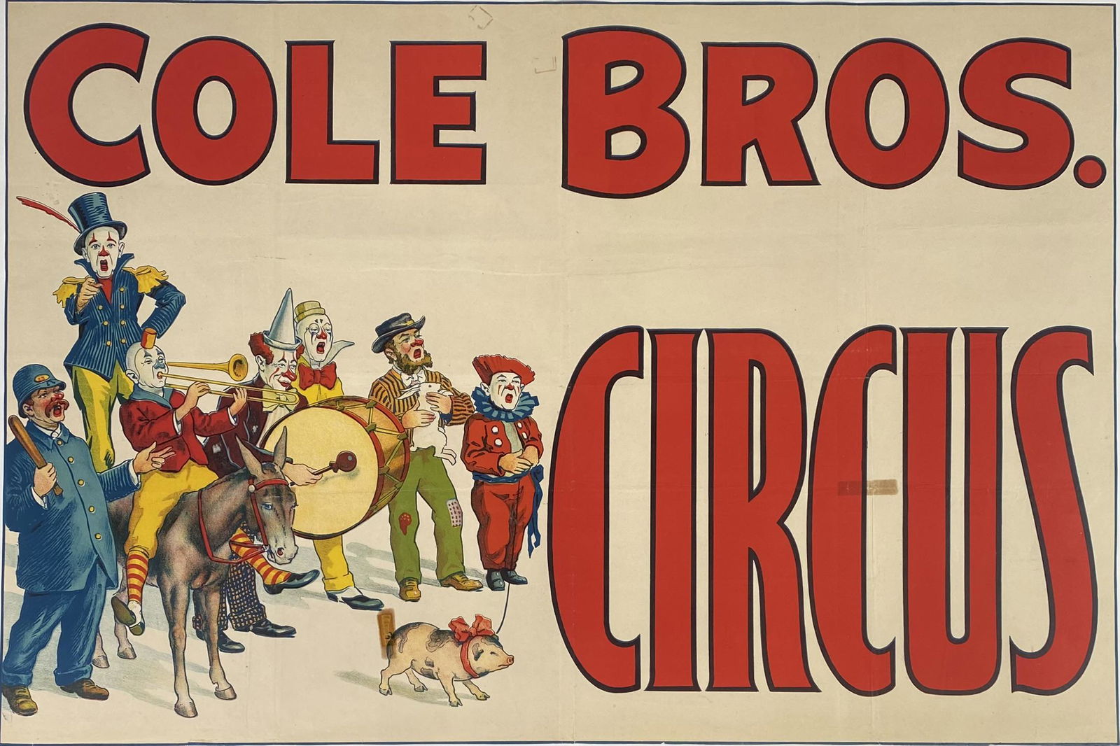 COLE BROS. CIRCUS POSTER (1 of 1)