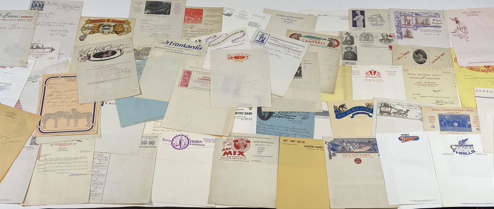 CIRCUS LETTERHEAD COLLECTION (1 of 5)