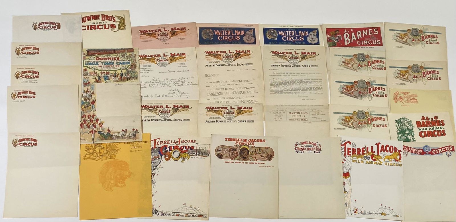 CIRCUS LETTERHEAD COLLECTION (1 of 4)