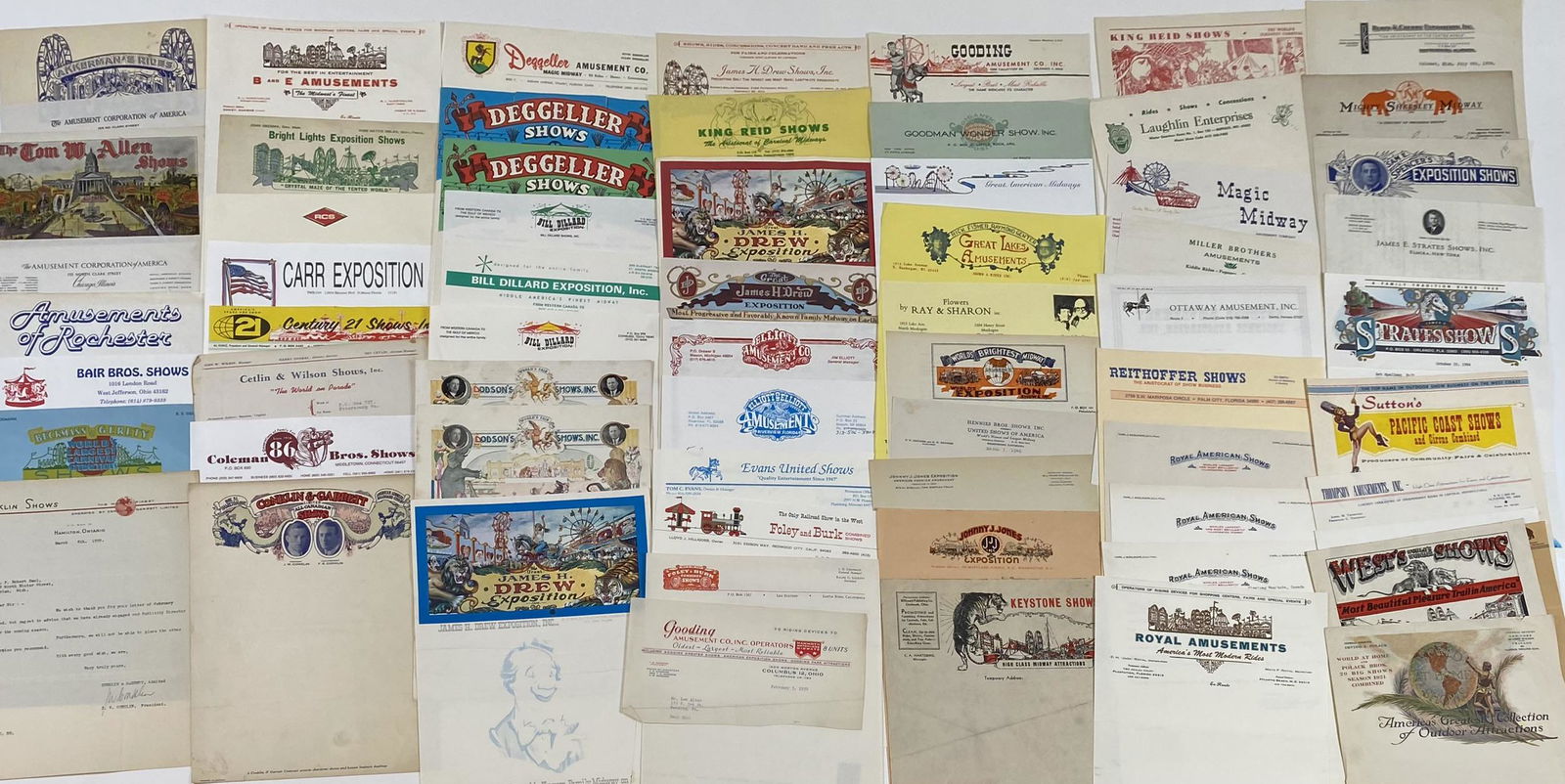 CARNIVAL LETTERHEAD COLLECTION (1 of 5)