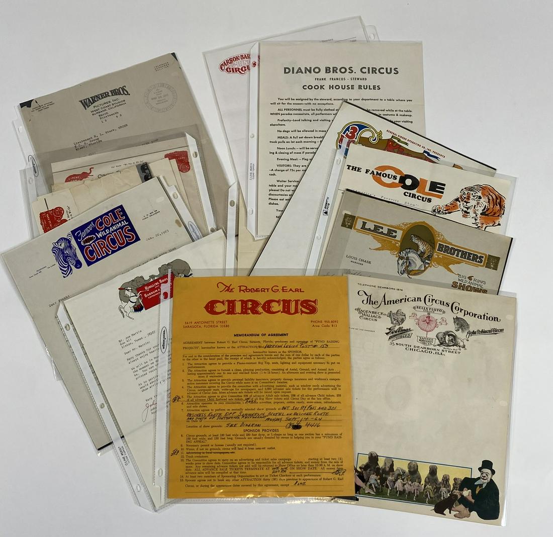 CIRCUS LETTERHEAD COLLECTION (1 of 1)