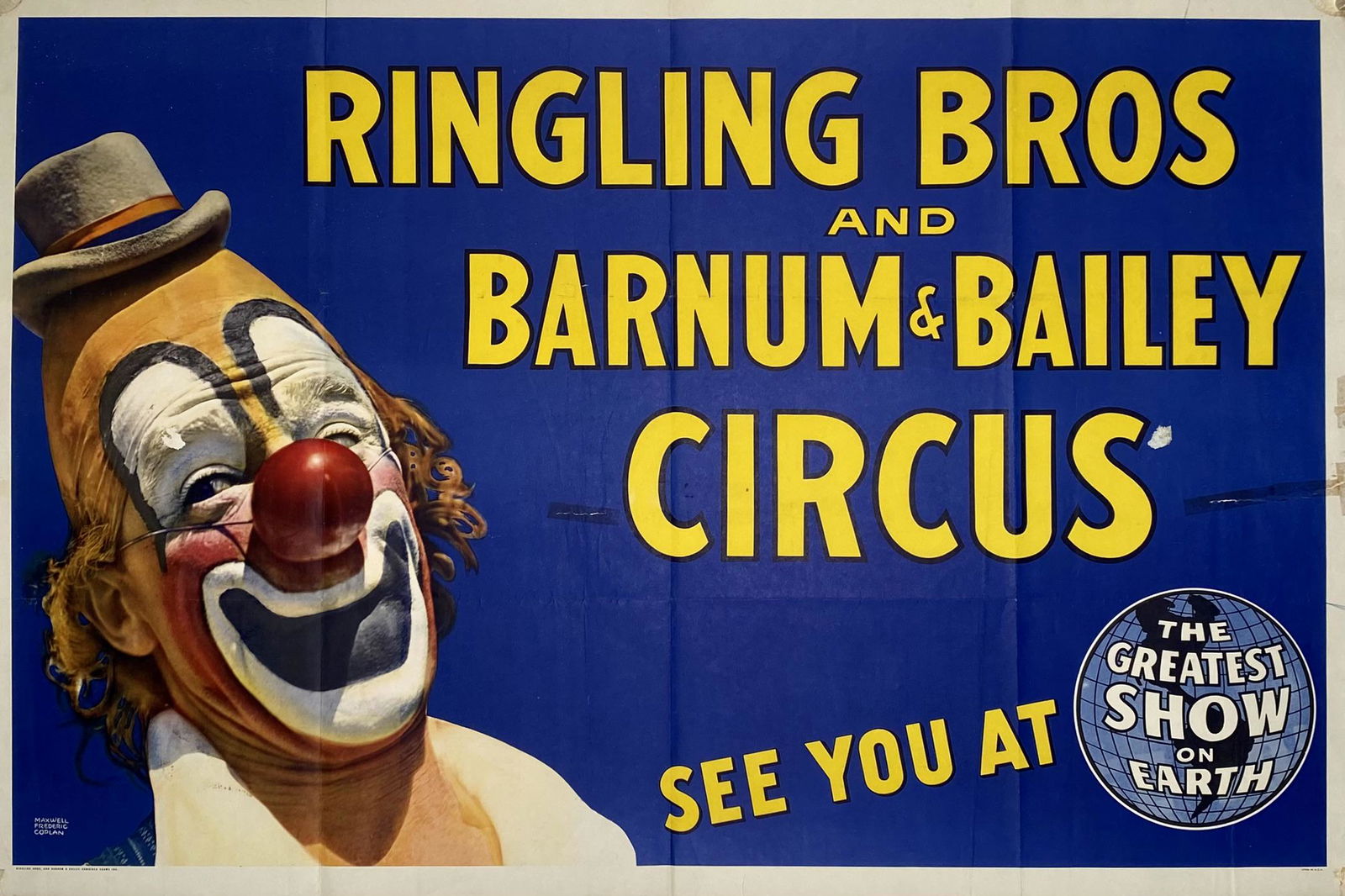 RINGLING BROS. BARNUM & BAILEY CIRCUS POSTER (1 of 1)