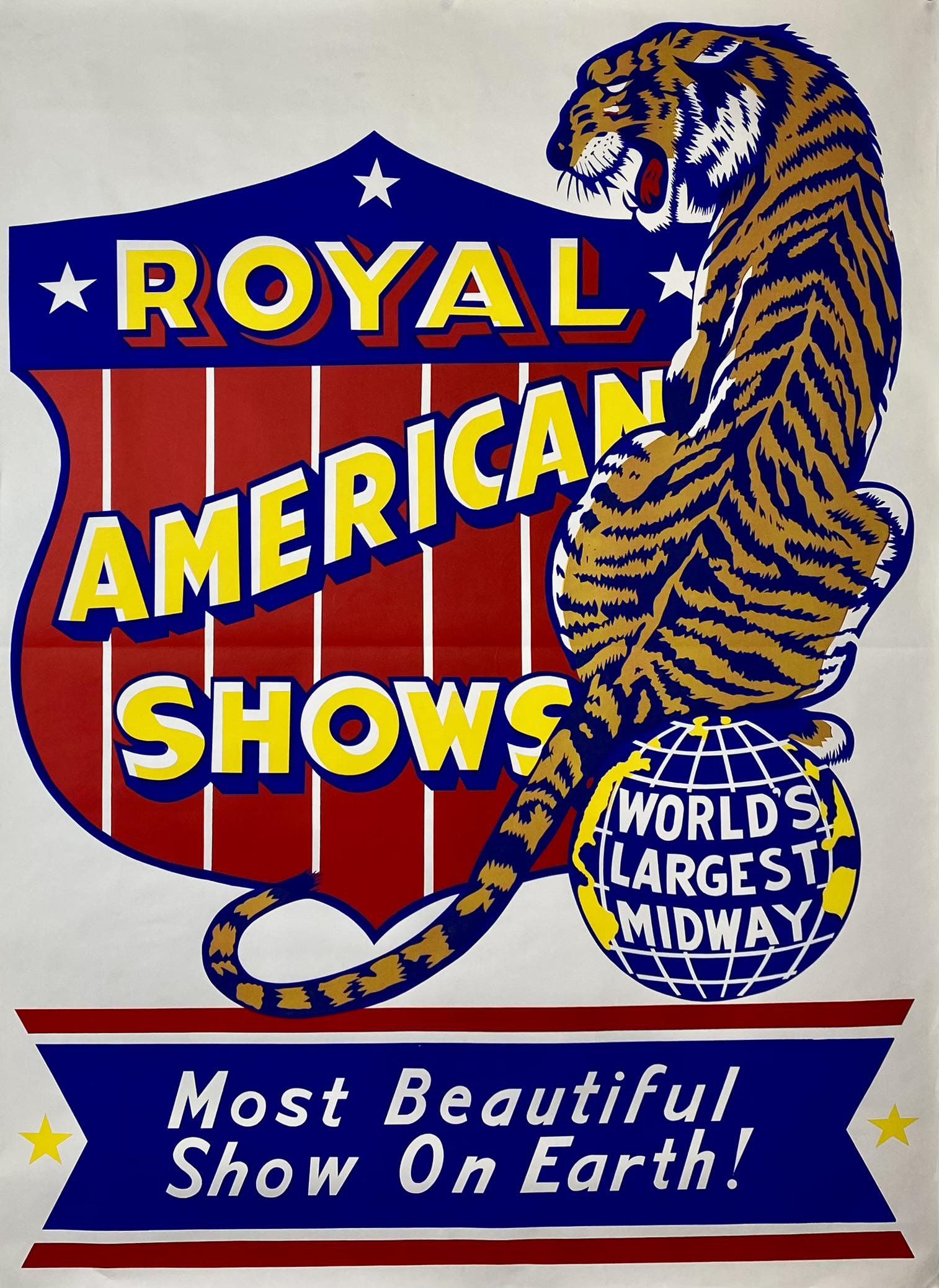 ROYAL AMERICAN SHOWS POSTER (1 of 1)