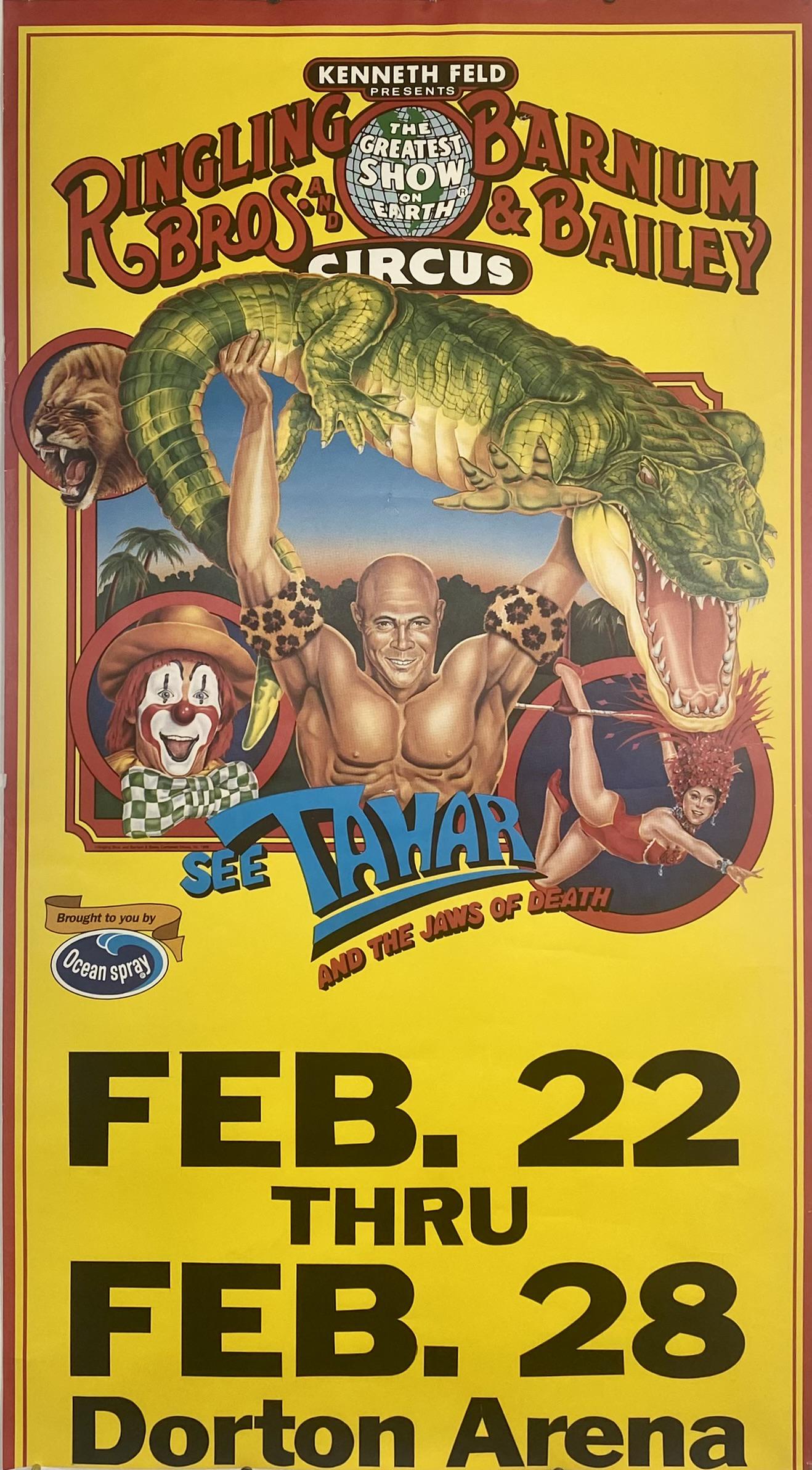 RINGLING BROS. BARNUM & BAILEY CIRCUS POSTER (1 of 1)