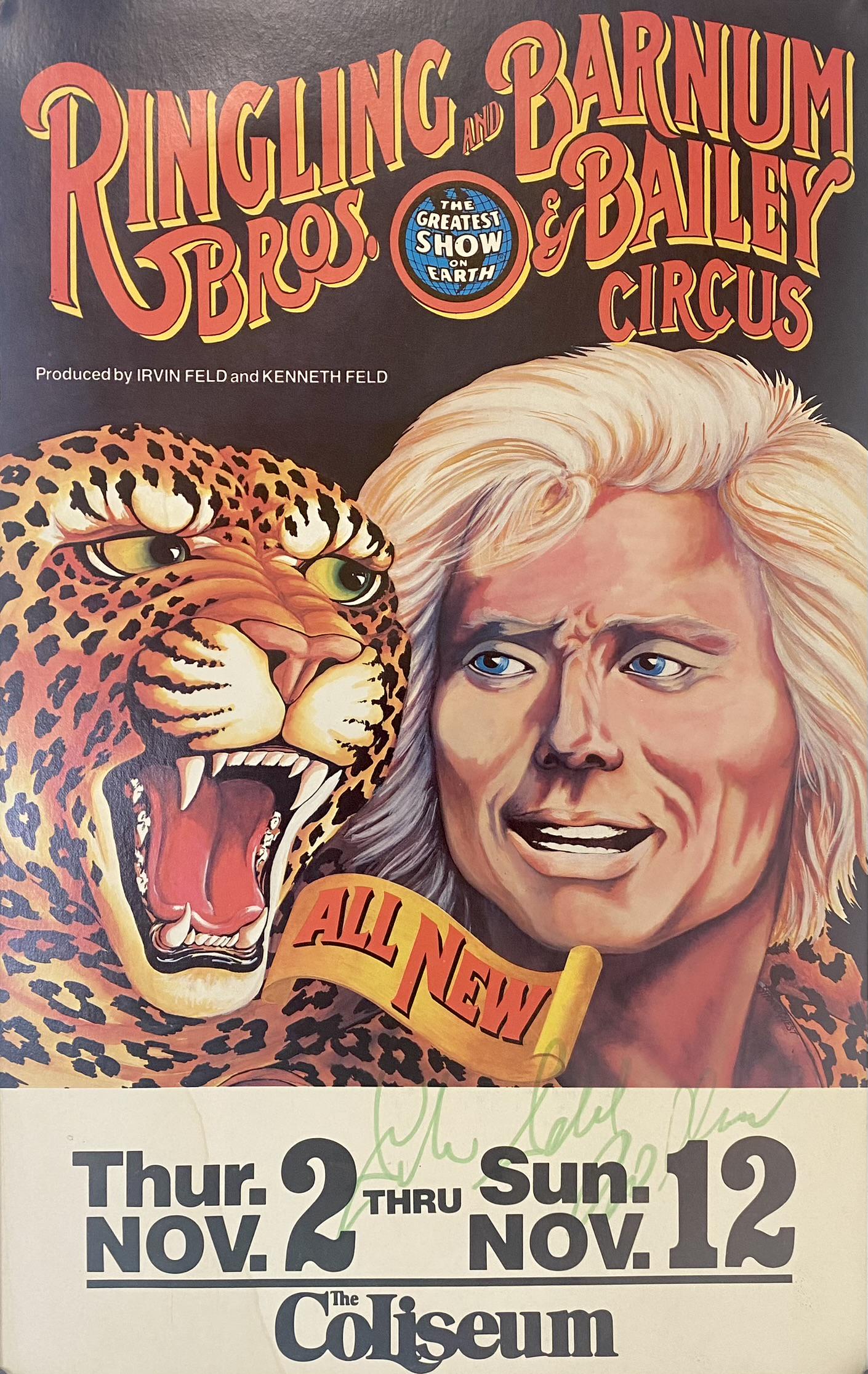 RINGLING BROS. BARNUM & BAILEY CIRCUS POSTER (1 of 1)