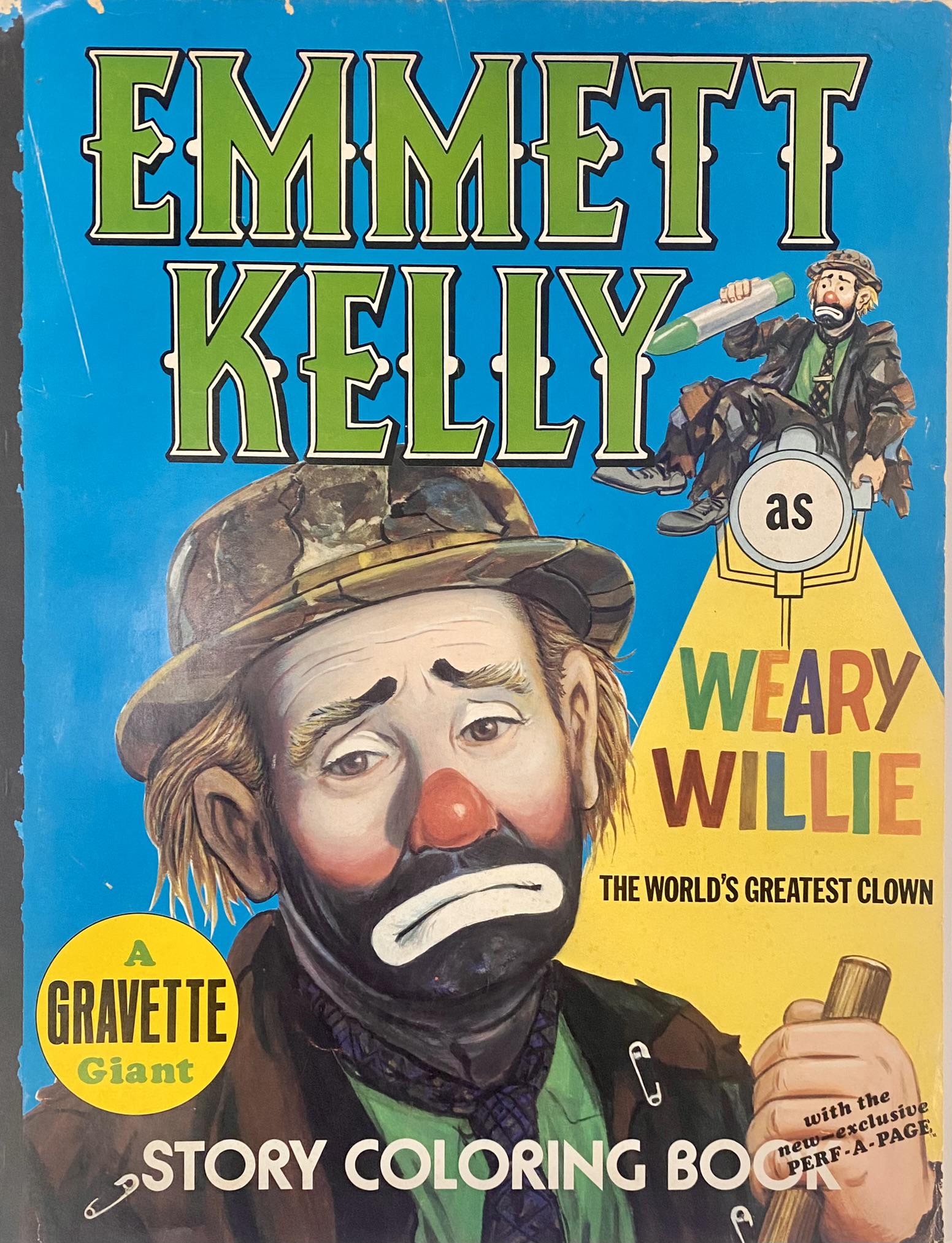EMMETT KELLY GIANT COLORING BOOK (1 of 1)