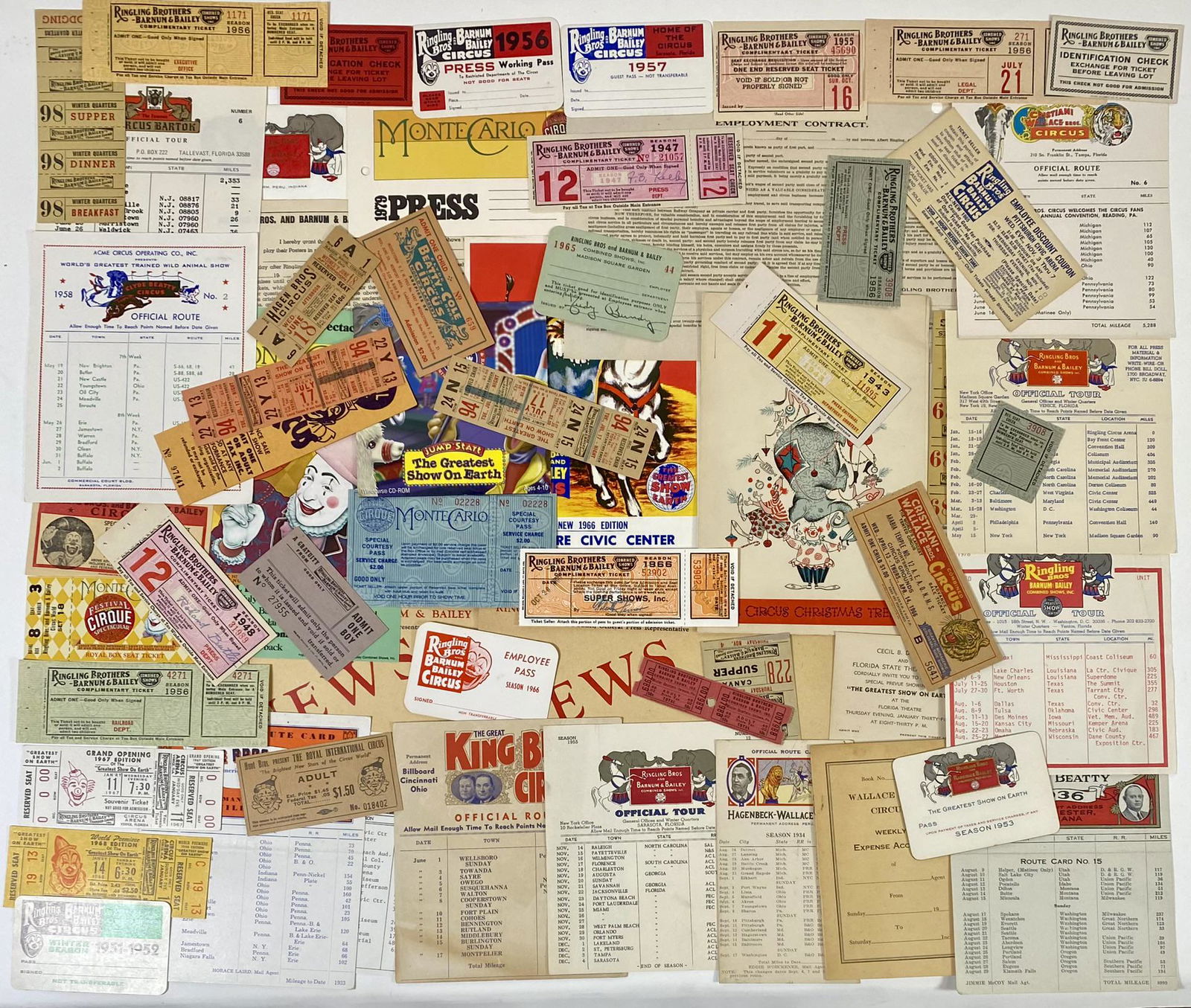 CIRCUS MEMORABILIA COLLECTION (1 of 1)