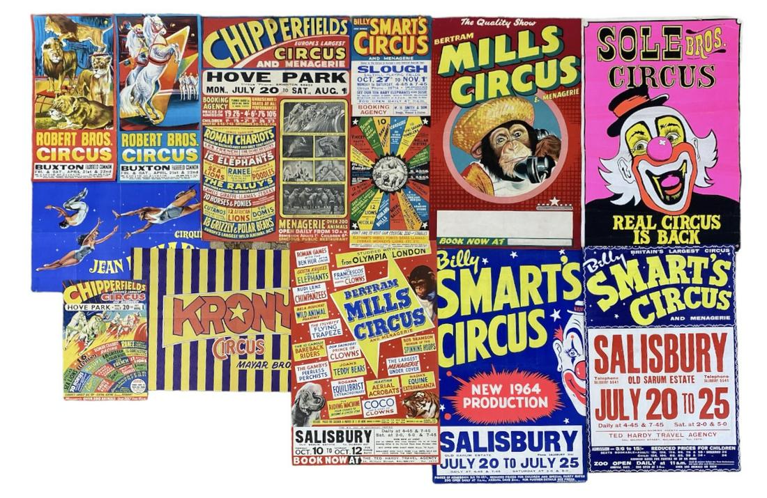 INTERNATIONAL CIRCUS POSTER COLLECTION (1 of 1)