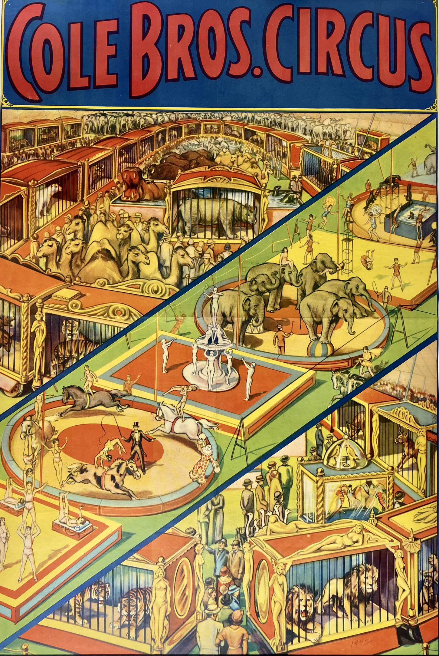COLE BROS. CIRCUS POSTER (1 of 1)