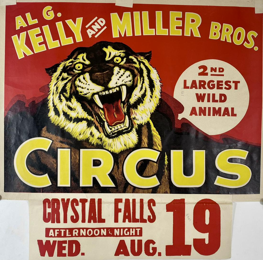 KELLY-MILLER CIRCUS POSTER (1 of 1)