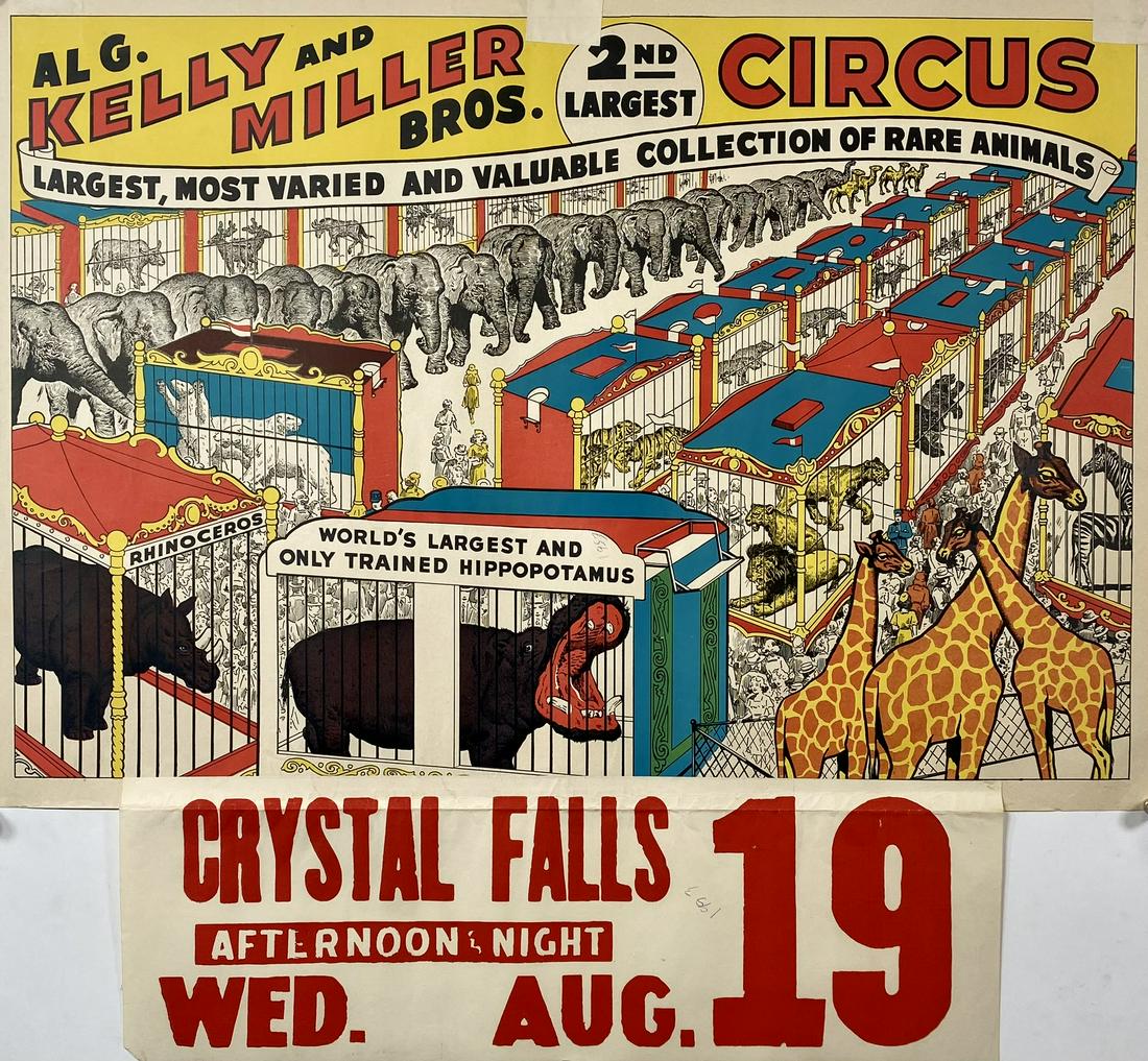 KELLY-MILLER CIRCUS POSTER (1 of 1)