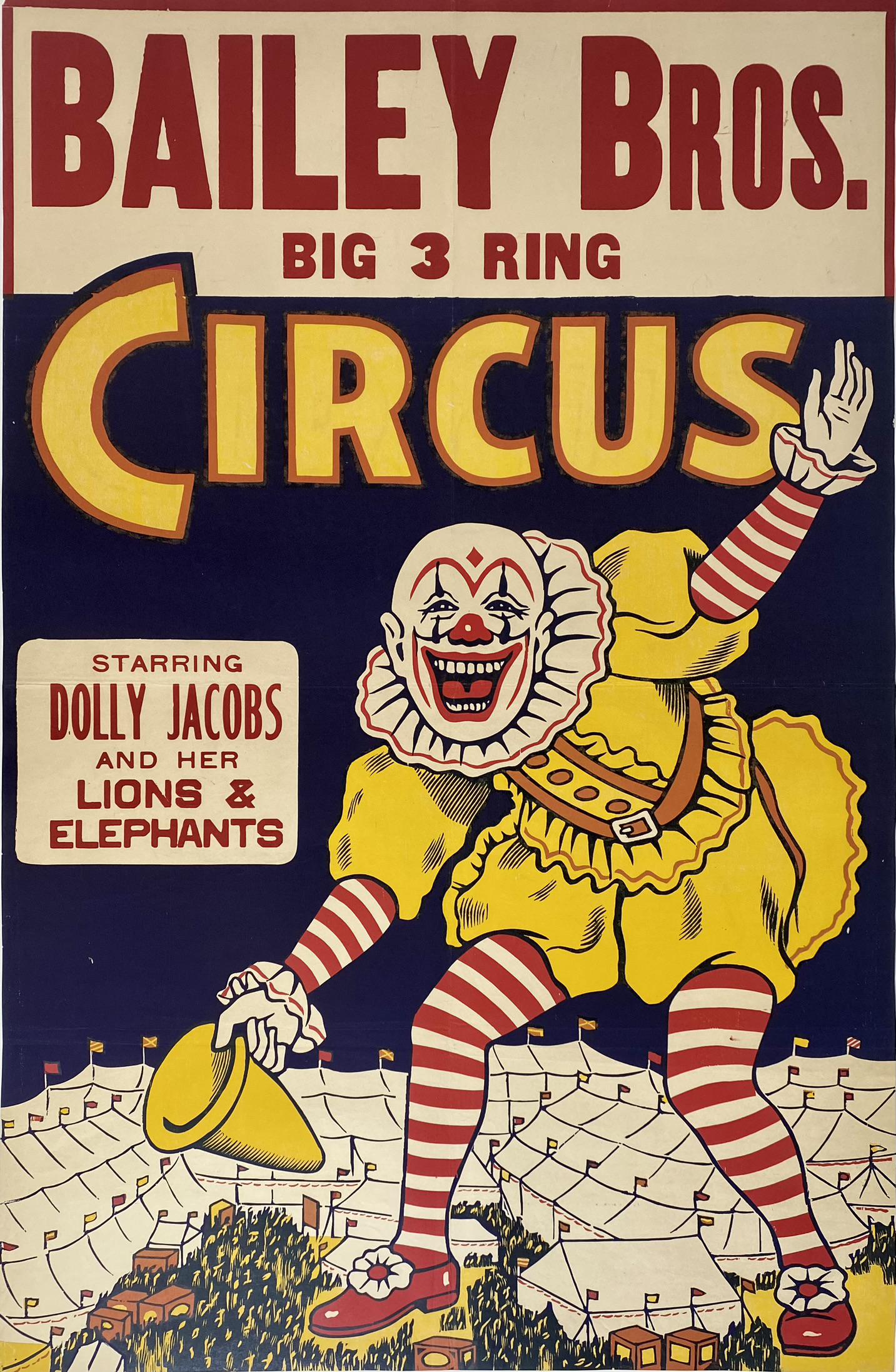 BAILEY BROS. CIRCUS POSTER (1 of 1)