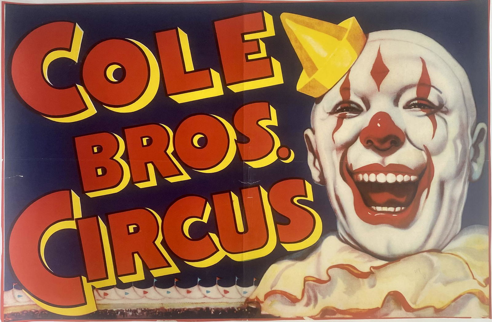 COLE BROS. CIRCUS POSTER (1 of 1)