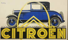 CITROEN - ROGER DE VALERIO POSTER