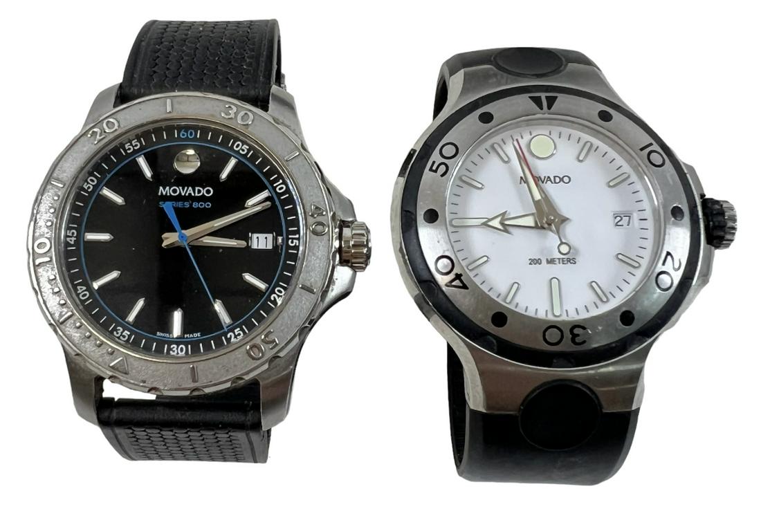 MOVADO SERIES 800 MEN WATCH: MOVADO SERIES 800 IN WORKING ORDER