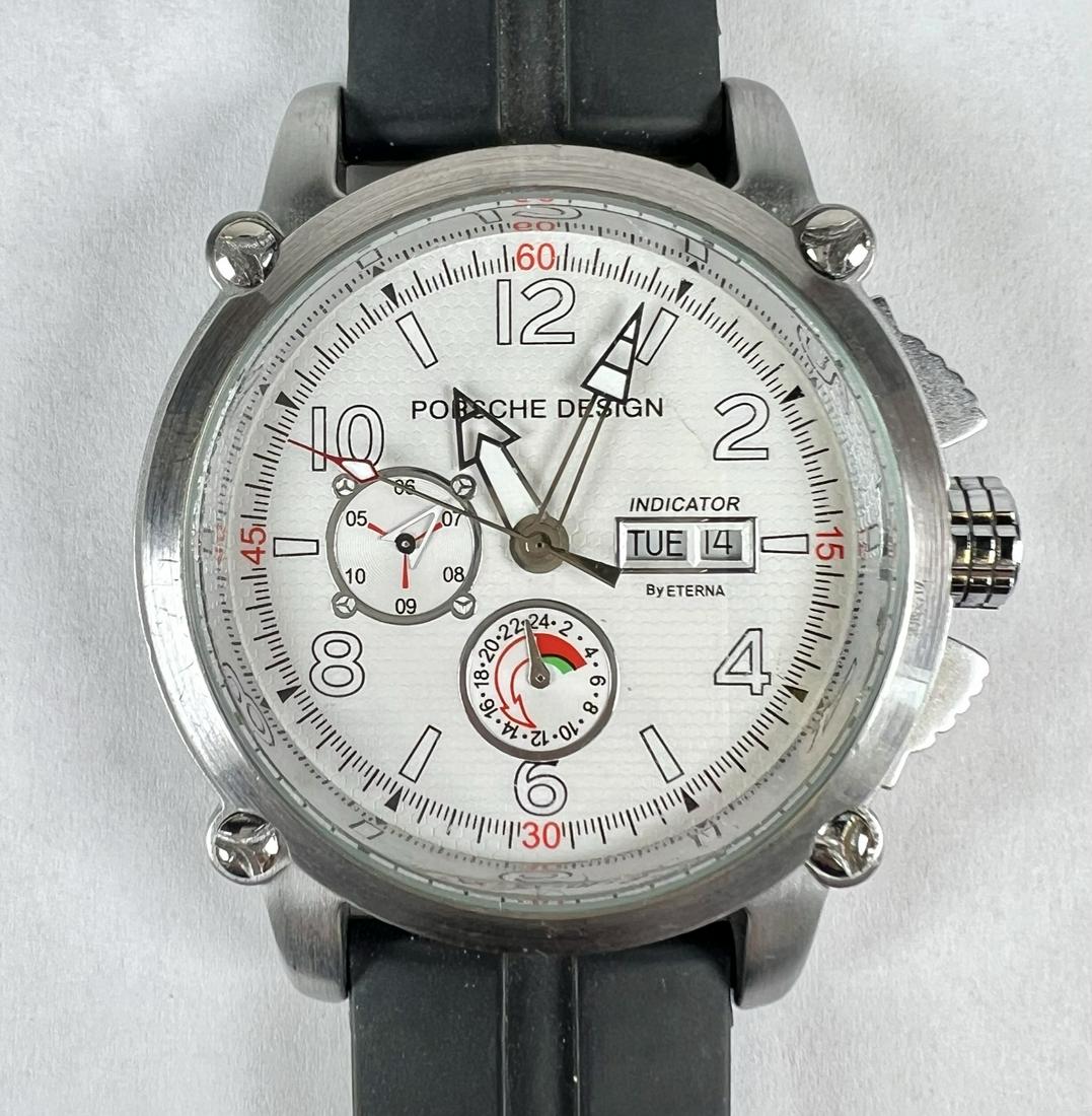 PORSCHE DESIGN MEN'S WATCH: CURRENTLY NOT RUNNING.