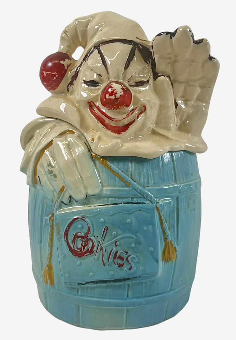 MCCOY CLOWN COOKIE JAR: SEE TITLE