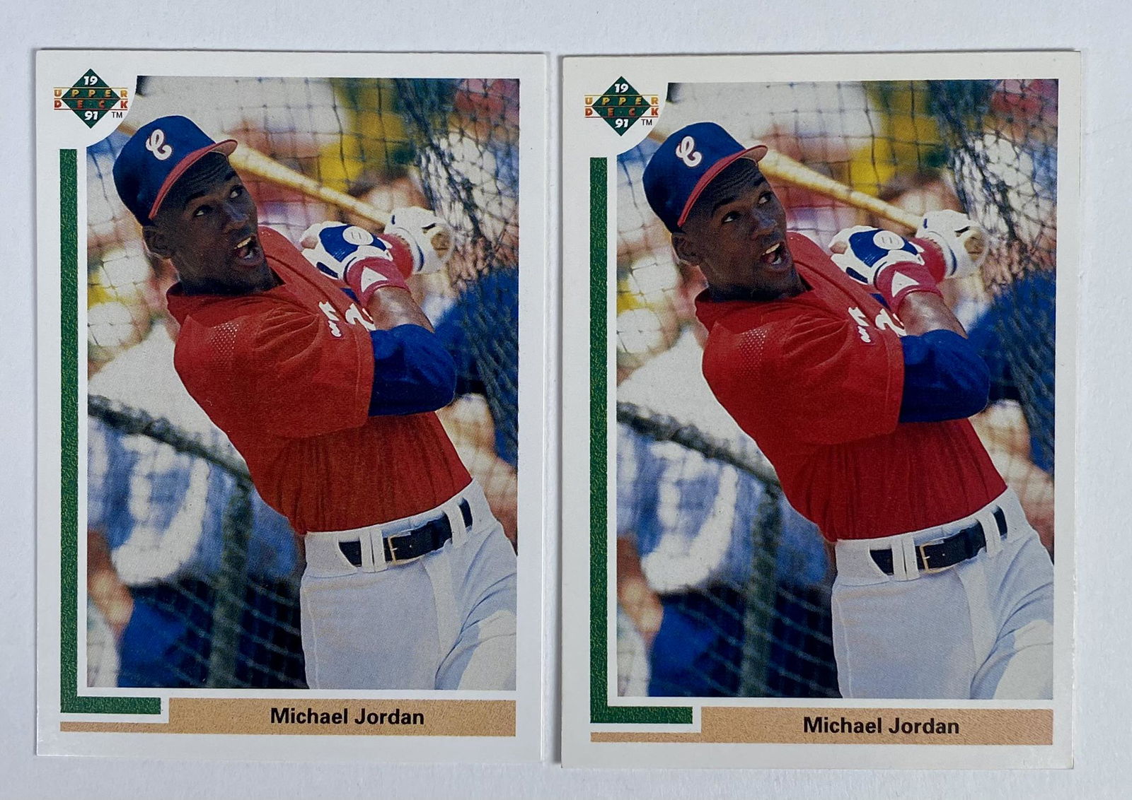 1991 UPPER DECK MICHAEL JORDAN BASEBALL CARDS: SEE TITLE