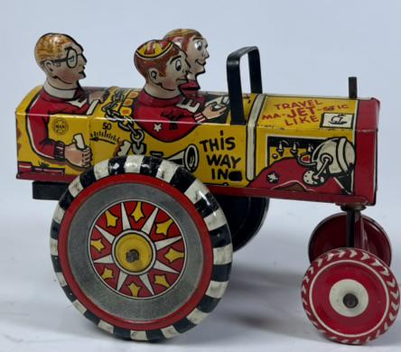 MARX TOYS JALOPY WIND-UP TOY: IN WORKING CONDITION. 6"L