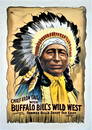 BUFFALO BILL'S WILD WEST POSTER - CHIEF IRON TAIL