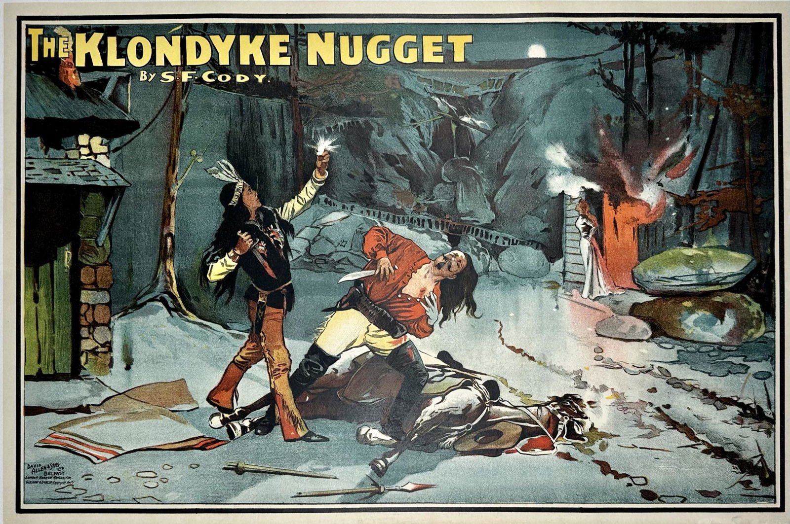 S.F. CODY THE KLONDYKE NUGGET POSTER (1 of 1)