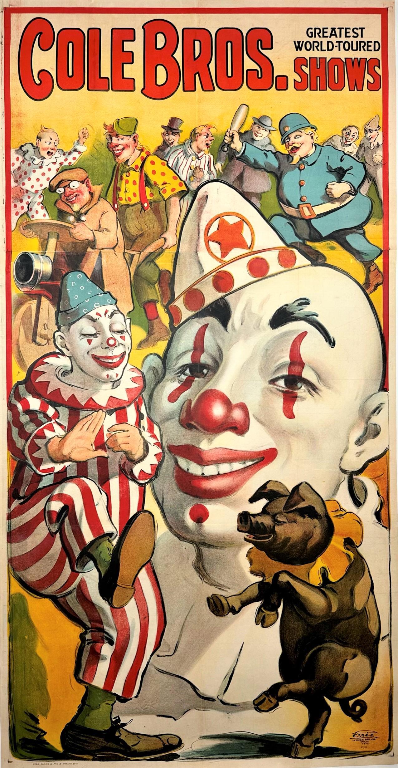 COLE BROS. SHOWS POSTER (1 of 1)