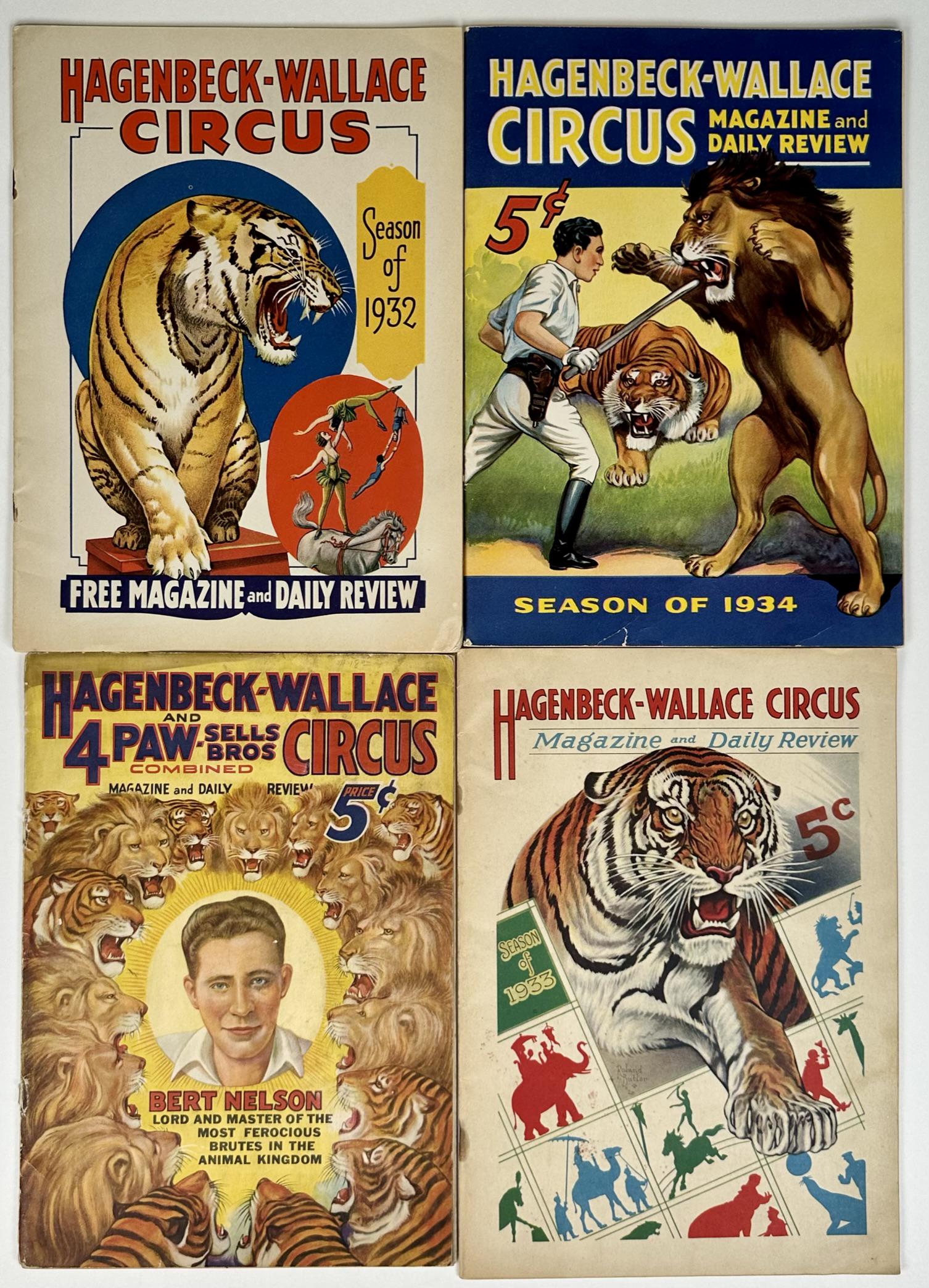 HAGENBECK-WALLACE CIRCUS MAGAZINE DAILY REVIEWS (1 of 2)