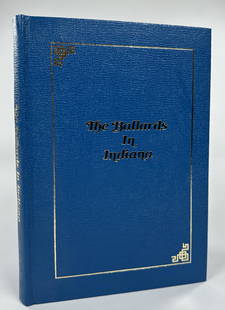 THE BALLARDS IN INDIANA - CHARLES EDWARD BALLARD: A VERY SCARCE, NEW OLD STOCK COPY OF THE BOOK COVERING THE LIFE OF ED BALLARD, ONE TIME OWNER OF THE HAGENBECK-WALLACE CIRCUS AND IMPORTANT CHARACTER IN THE HISTORY OF FRENCH LICK, INDIANA. THE BOOK W