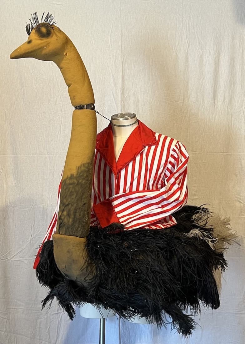 MARK ANTHONY ORIGINAL OSTRICH CLOWN WALK-AROUND PROP Ð circa 1975-1978 (1 of 3)
