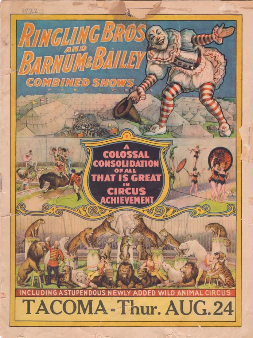 RINGLING BROS AND BARNUM & BAILEY CIRCUS COURIERS (LOT - 3 PCS) (1 of 6)