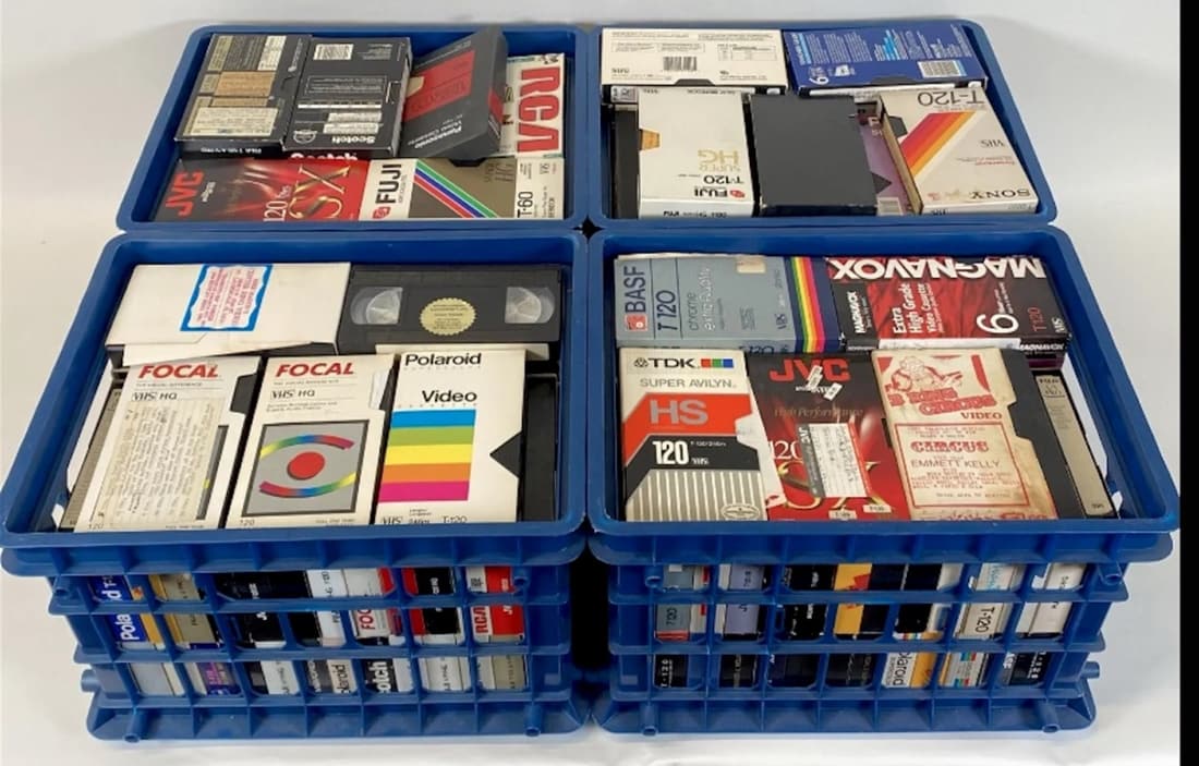 MASSIVE CIRCUS VHS VIDEOTAPE LIBRARY [LOT 200+ PCS] (1 of 1)