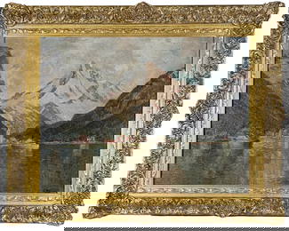 Herman O. Herzog Painting